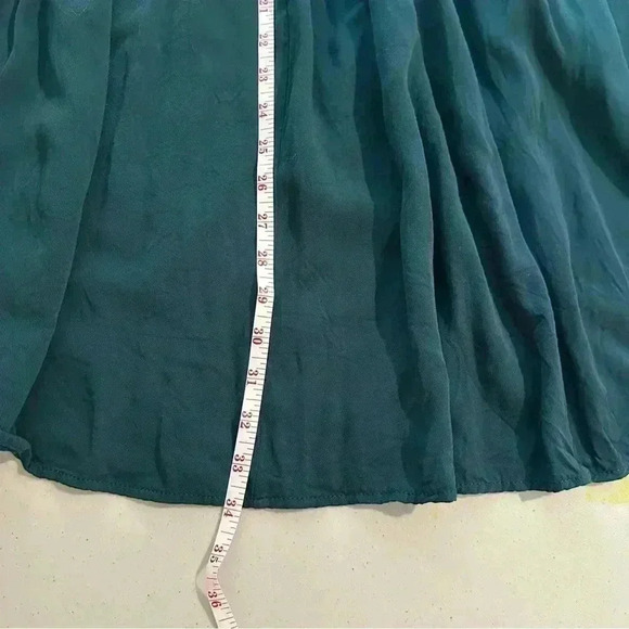 ANRABESS Elastic High Waist Pleated A-Line Flowy Maxi Long Skirt Dress Size L - Picture 12 of 13